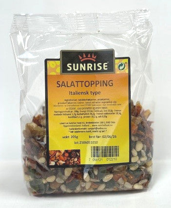 Salattopping – Italiensk type- 15x205 gr