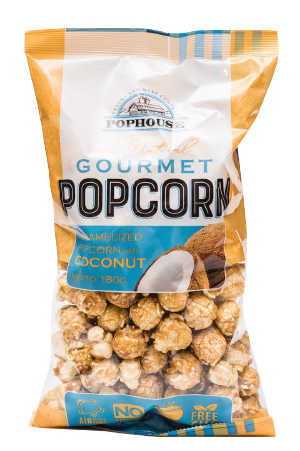 Caramelized popcorn with COCONUT- 30x180