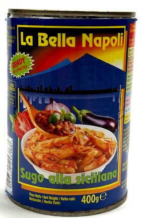 Siciliana pasta sauce, la bella napoli- 24x400g