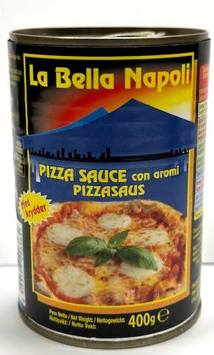 Pizza sauce m/krydder, la bella napoli- 24x400g