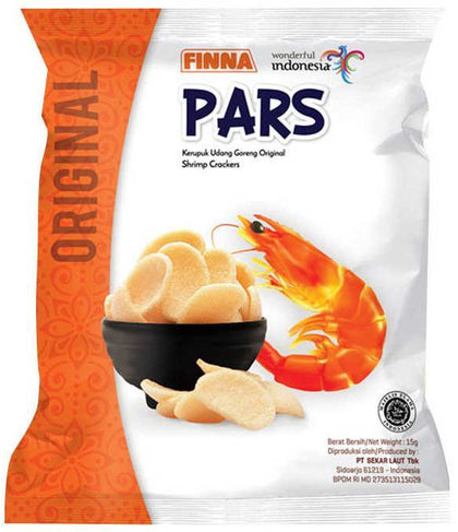 Finna Pars Shrimp crackers original  - 14x70g