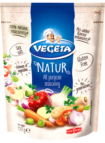 VEGETA, Podravka  Natur spices -12x150 gr