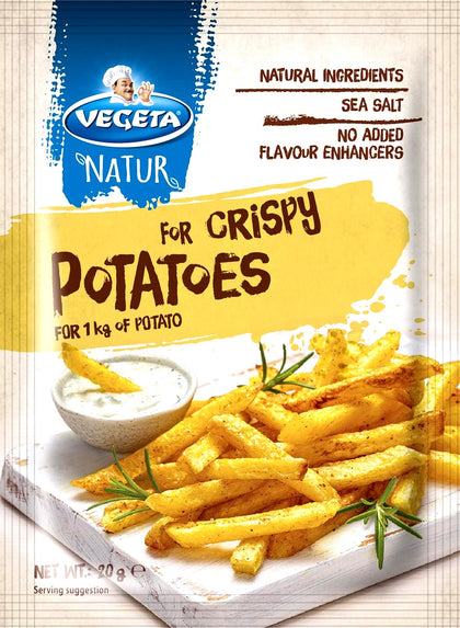 Vegeta Natur spices for Crispy Potato - 20x20gr