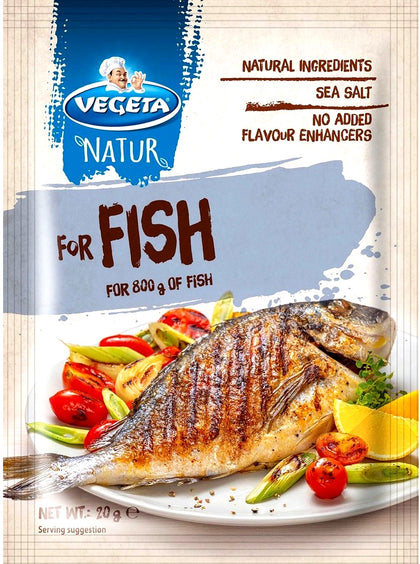 Vegeta Natur spices for Fish-20x20gr