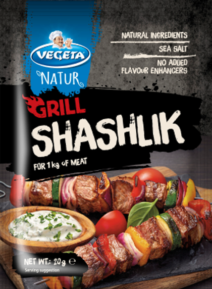 Vegeta Natur spices for Grill Shashlik-20x20gr
