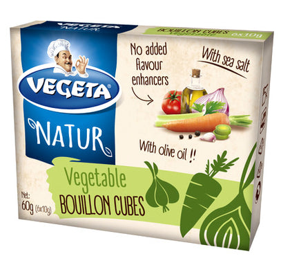 Vegeta natur Vegetable broth cubes-15x6x10g