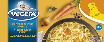 Vegeta Chicken broth cubes-15x12x10g