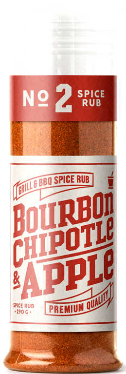 Bourbon chipotle&apple No 2 - 12 x 120 g