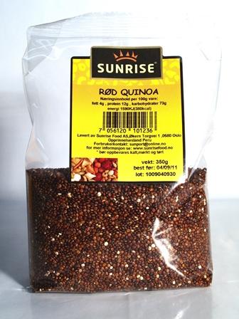 Quinoa rød- 15x240 gr