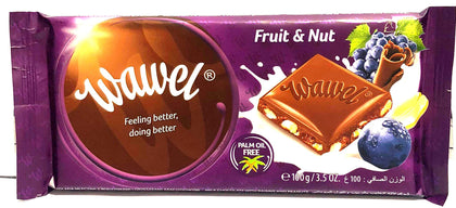 Melk-sjokolade-frukt-notter