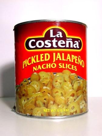 Jalapeno nacho slices -  6x2800 g