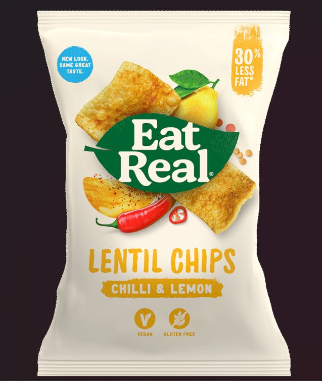 Linser Chips Chili & Lemon - 12x40g