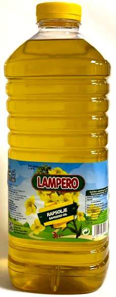 Rapsolje, lampero- 6x3lit