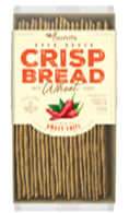 Hvete flat brød sweet chili- 18x130 g