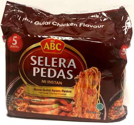 Abc hot gulai chicker flavour 5 pack-8x (5x70) gr