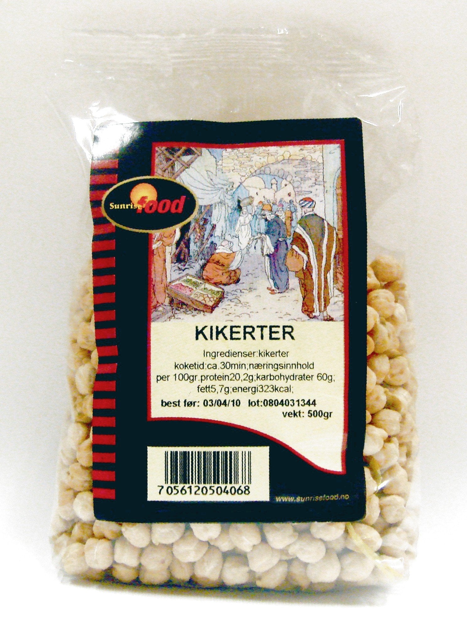 Kikerter- 16x450 gr