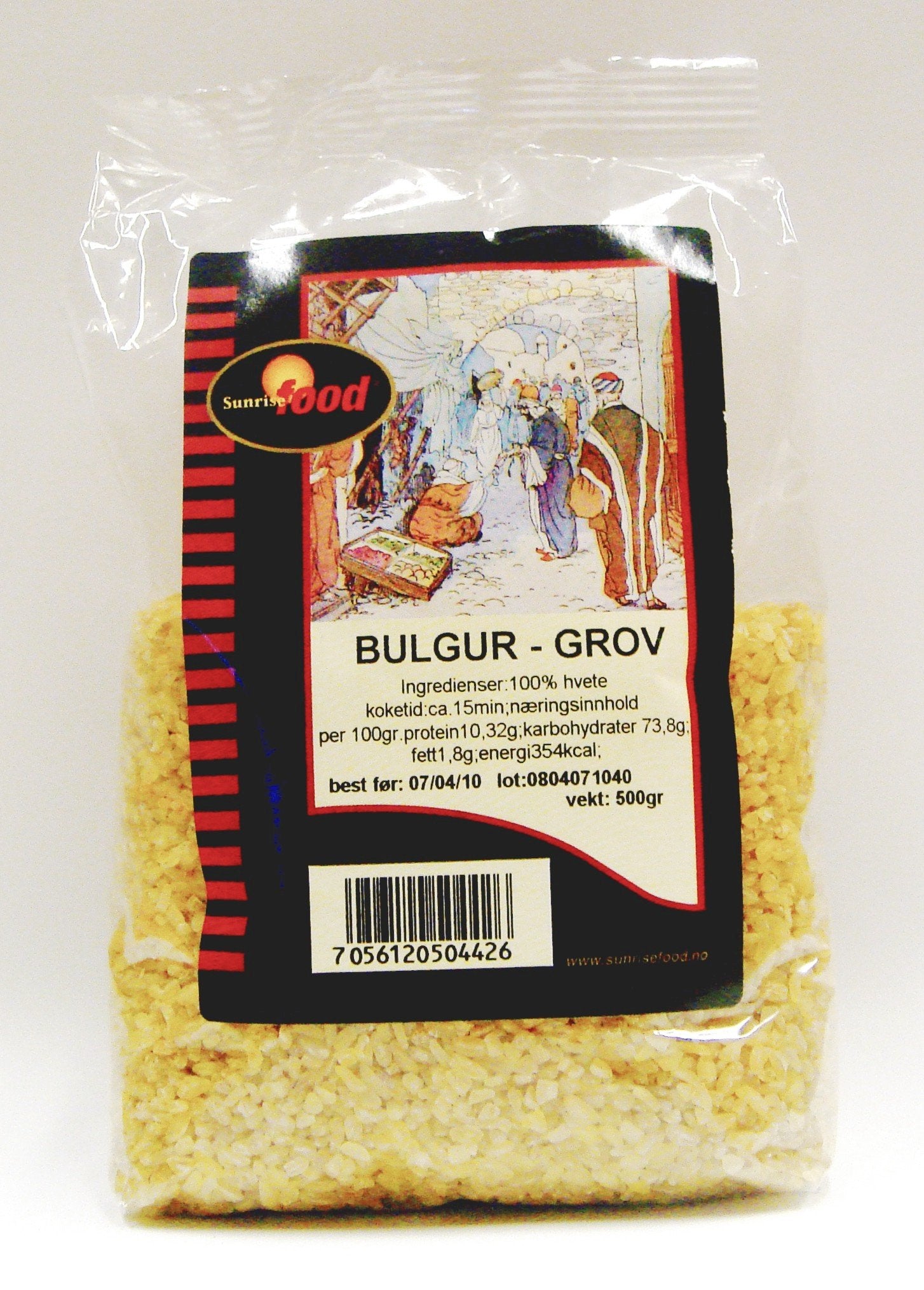 Bulgur - grovmalt- 16x450 gr