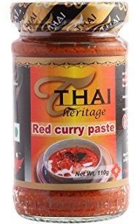 red curry paste- 12x220g