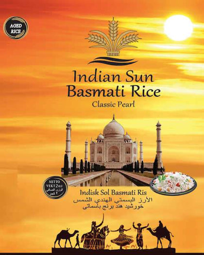 Indisk sun klasisk basmati ris- 4x5 kg