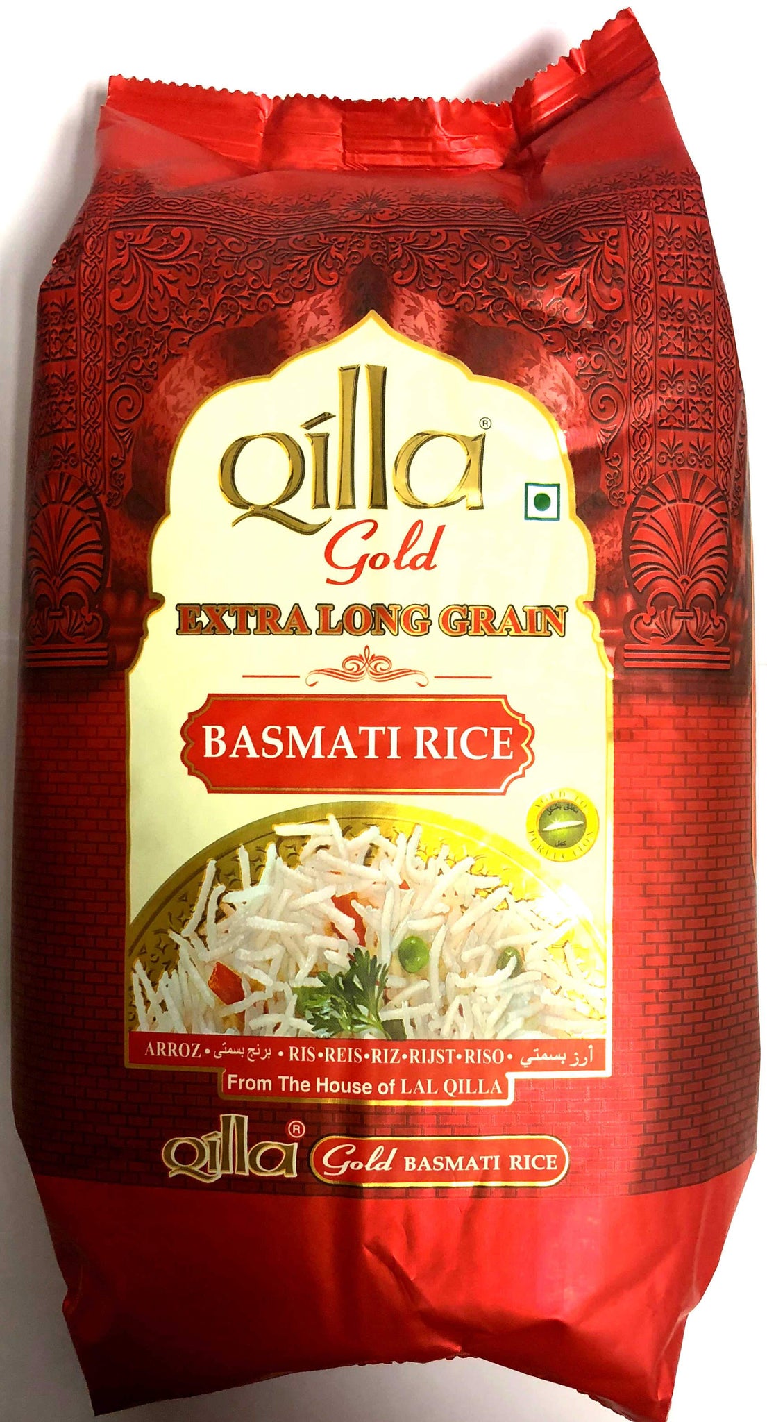 Qilla gold extra long grain basmati rice- 10x2 kg