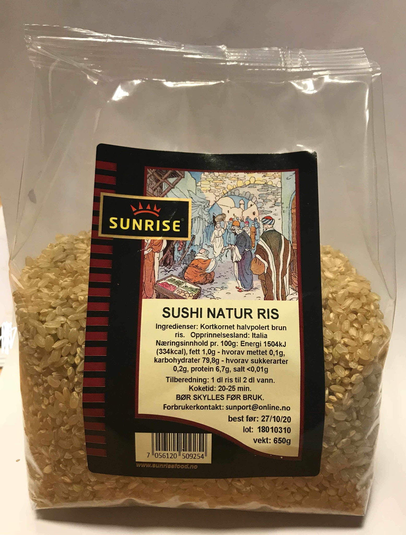 Sushi-natur-ris- 10x650 gr