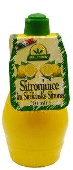 Sitronjuice - plastflaske - 15x200ml-80301