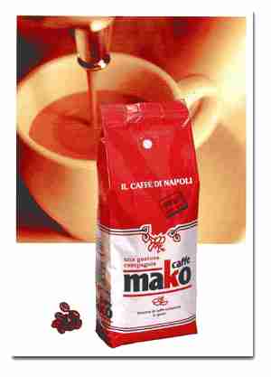 Mako rød - espresso kaffebønner- 12 x 500 g