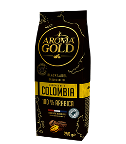 Aroma gold black label colombia- 10x250 g