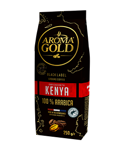 Aroma gold black label kenya- 10x250 g