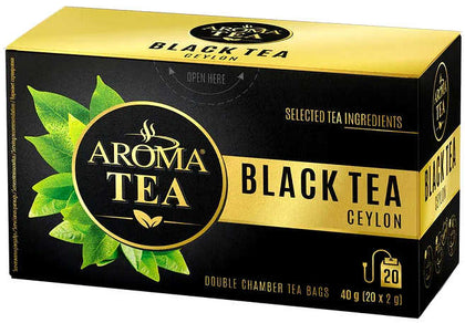 Aroma tea svart te - caylon -  10x40 gr