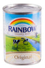 Usøtet kondensert melk, rainbow- 2x 12x410 gr